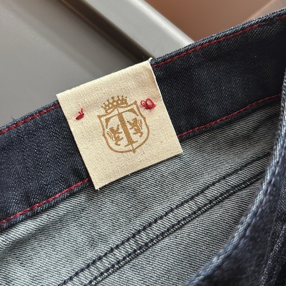 Talbots NWT Slim Ankle Curve Jeans Dark Wash Size 16/33 - Picture 10 of 11